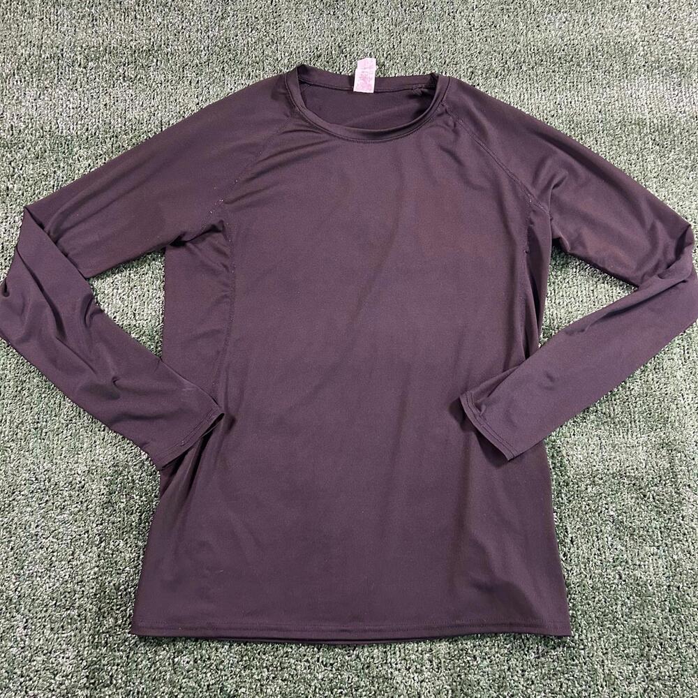 Black Long Sleeve compression/gym Shirt. Size large